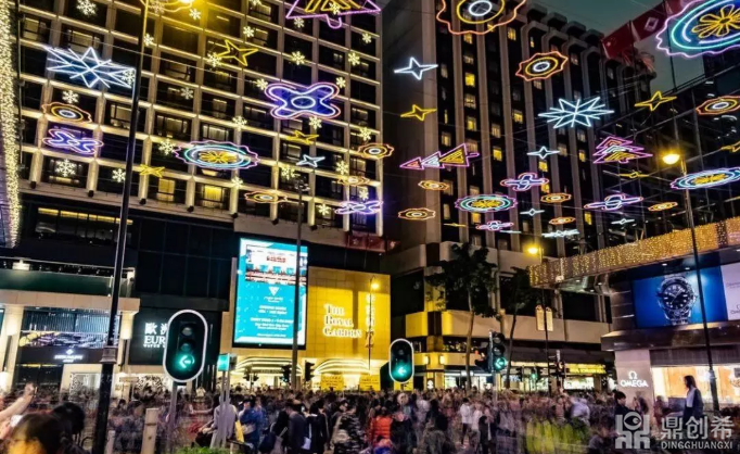 霓虹灯装饰商业广场